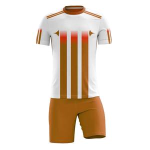 Uniforme de Fútbol al por Mayor, Último Modelo, 100% Poliéster, Protección UV, Personalizable con Nombre de Equipo, para Hombre Adulto, Alta Calidad, Pantalón Corto - Product Image 2