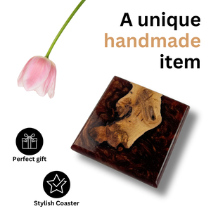 Posavasos de Resina Ecológicos 3D Pintados a Mano, Diseño Personalizado, Venta Caliente 2026, Regalo de Cocina, Fabricante de Vietnam - Product Image 4