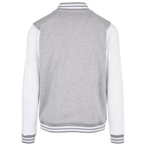 Chaqueta Varsity Personalizada de Alta Calidad para Hombre, al por Mayor, Informal, Deportiva, de Algodón y Felpa, con Capucha, Reversible - Product Image 2