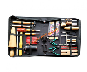 Kit d'outils de fabrication de bijoux SUNTOOLS/STIPL de 26 pièces avec manches en bois pour le polissage et la réparation DIY - Product Image 2
