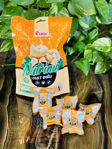 Nutrinut Sweet Cashew Flavor Biscuit 195g Low-Salt Low-Fat Low-Carb | ODM Service Ready Sample Offer - Product Image 1