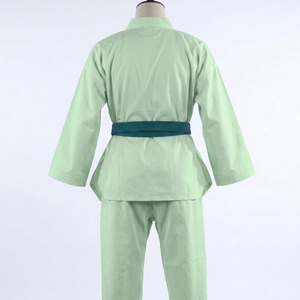 Traje de Entrenamiento de Artes Marciales de Tela Transpirable y Ajuste Atlético Cómodo para Hombres, Mujeres, Jóvenes y Principiantes, Uniforme de Taekwondo Dobok - Product Image 6