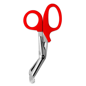 Ciseaux de qualité supérieure pour couper les bandages, avec manche en plastique rouge, ciseaux médicaux de premiers secours, ciseaux universels pour infirmières, ciseaux utilitaires - Product Image 2