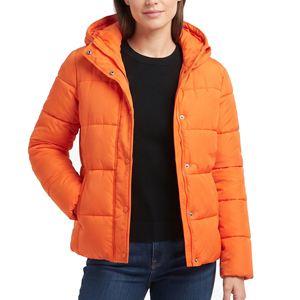 Chaqueta Acolchada Ligera y Cálida al por Mayor para Mujer, Abrigo de Plumón con Capucha para Invierno, Chaquetas de Plumón Estilo Urbano para Mujer - Product Image 5