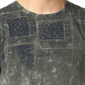 Prix de gros – Dernière collection de t-shirts pour hommes effet délavé / T-shirt pour hommes taille adulte tendance effet délavé, qualité abordable - Product Image 4