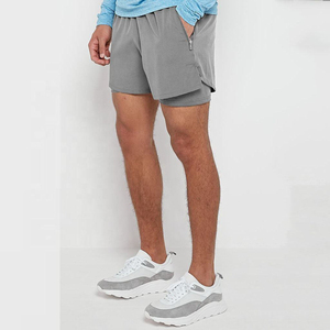 Pantalones Cortos Deportivos para Hombre, Diseño Moderno, Corte Regular, Secado Rápido, Transpirables, Antibacterianos, con Logotipo Personalizado - Product Image 2