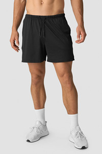 Shorts décontractés pour hommes en laine, taille élastique mi-haute, imperméables, séchage rapide, respirants, pour la gym et la course à pied, vente en gros personnalisée de haute qualité - Product Image 4