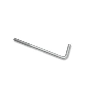 Perno de Anclaje en Forma de L de Alta Calidad, Galvanizado, 22 mm x 500 mm, Rosca Métrica |   Herramientas de Concreto de Grado 8.8 para la Industria General de Alta Resistencia - Product Image 3