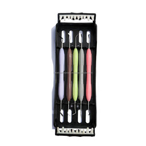 Kit manuel d'instruments de restauration esthétique dentaire en acier inoxydable avec spatule de remplissage pour résine composite de classe I CE - Product Image 1