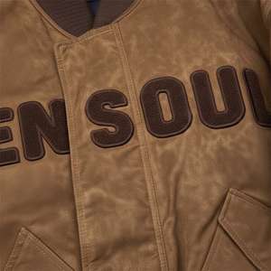 Chaqueta Bomber Acolchada de Invierno para Hombre ES 2025, Cuello Redondo, Resistente al Viento, con Parches Bordados, Cierre de Cremallera - Product Image 2