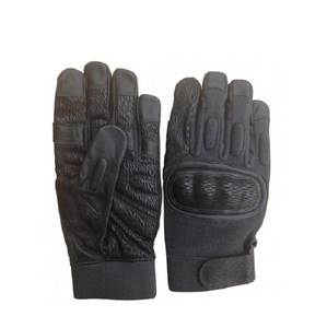 <b>Touch</b> <b>Screen</b> <b>Gloves</b> Genuine Leather Hard Knuckles Tactical Fire Resistant <b>Gloves</b> - Product Image 5