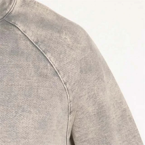 Sudadera para Hombre con Lavado Ácido, Estilo Vintage Premium, Cuello Redondo, Mezcla de Algodón Suave, Corte Holgado, Ropa Casual Urbana de Moda OEM - Product Image 6