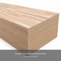 Papan Kayu Sambungan Alami untuk Meja Makan, Lemari & Rak - Tahan Api, Ramah Lingkungan, Tahan Lama & Finishing Bersih