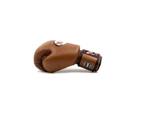 Gants de boxe en cuir marron, nouvelle collection, très demandés, pour jumeaux, avec fermeture auto-agrippante et sangles réglables, pour le kick-boxing et les arts martiaux - Product Image 6