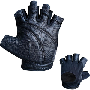 Customizable Anti-Slip Leather Palm Gym Gloves Logo for Unisex Cycling Weightlifting Breathable Lightweight Design Four Season - Product Image 2