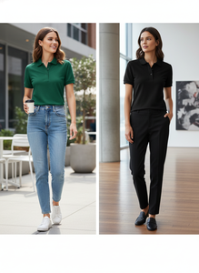 Polo décontracté pour homme 100 % coton avec poche, anti-plis, manches courtes, imprimé brodé personnalisable, confortable pour temps chaud - Product Image 5