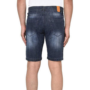 Shorts en jean décontractés pour hommes en coton et élasthanne, coupe classique, pour l'été - Product Image 2