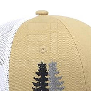 Gorras Trucker de Malla Bordadas Personalizadas Directas de Fábrica, MOQ Bajo, Gorra Trucker de Marca Privada Personalizada - Product Image 6