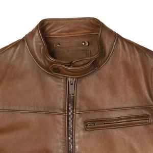 LUXE ATTIRE INDUSTRY Nueva Chaqueta de Cuero Personalizada para Hombre de Alta Calidad, Impermeable, Transpirable, Resistente al Viento, de Cuero PU, Mangas Largas, Unisex - Product Image 6