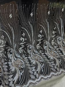 Achetez directement auprès du fournisseur en gros au prix le plus bas Tissu en filet confortable pour la confection de robes de mariage - Product Image 3