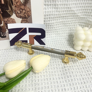 ZERUN Crystal Handle Cabinet <strong>Knobs</strong> <strong>Gold</strong> Kitchen Cabinet Handles <strong>Door</strong> Drawer <strong>Knobs</strong> Wardrobe Pulls - Product Image 2