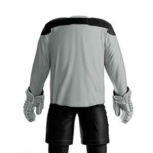 Men's Ice Hockey Jersey Full Sleeve V-Neck 100% Polyester <b>Mesh</b> Sublimated Custom Logo, name, number Adult Regular Fit - Product Image 2