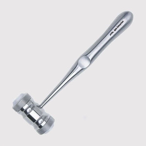 Dental Surgical Mallet OR-4052 Stainless Steel Precision <b>Hammer</b> with Ergonomic Handle for Oral and Maxillofacial Procedures - Product Image 5