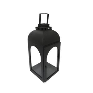 Superlative Homes Gardens Black Powder Coated Metal <b>Glass</b> Christmas <b>Candle</b> <b>Jars</b> Hanging <b>Lantern</b> <b>Candle</b> <b>Holder</b> Home Decoration - Product Image 1