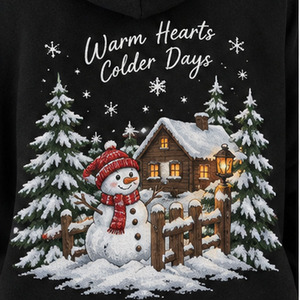 Custom Christmas Hoodie Unisex Christmas Sweatshirt Pullover Holiday Hoodie Winter Xmas Hoodie Wholesale Clothing Manufacture - Product Image 5