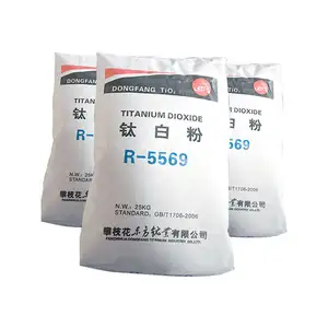 Terbaik penjual di Turki Rutile TiO2 bubuk pigmen putih untuk tinta R5569 titanium dioksida