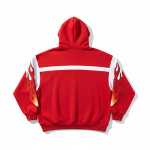 Sports Racers Inspired Unisex Windproof Breathable Cotton Tracksuit Hoodies Sweatshirt Streetwear Winter Print Hoodie - Product Image 3