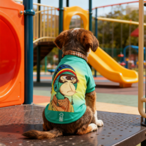 Vêtements pour chiens et chats Halloween et Noël Chemise à carreaux en polyester lavable pour chien Style simple Fumott Été Chaud Promenade - Product Image 2