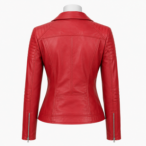 Chaqueta de Cuero para Mujer Diseñada para la Versatilidad Diaria con Material Resistente, Cómoda de Usar y una Silueta Moderna - Product Image 2