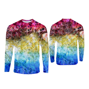 Camisetas de Pesca Personalizadas con Sublimación para Hombre, con Capucha, Protección Solar UPF 50, Manga Larga, para Senderismo, Correr, Natación, Protección UV - Product Image 5