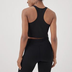 Ensemble de vêtements de sport pour femmes, deux pièces, soutien-gorge de sport et leggings taille haute, tissu extensible confortable, respirant, vêtements de fitness - Product Image 3