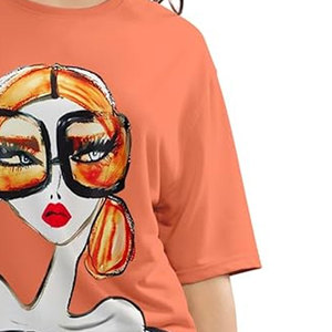เสื้อผู้หญิงรุ่นใหม่ น้ำหนักเบา นุ่ม สบาย ระบายอากาศดี ขายดี คุณภาพสูง สวมใส่สบายๆ พิมพ์โลโก้ตามสั่ง - Product Image 6