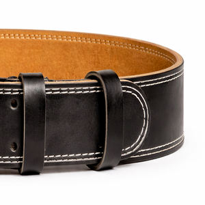 Cinturón de Entrenamiento de Cuero Vacuno de Alto Rendimiento SAAR INDUSTRIES - Soporte Profesional para Atletas, Resistente y Fuerte para Entrenamiento Intenso - Product Image 5