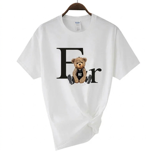 Camiseta Deportiva Erni de Lujo con Diseño Gráfico, Impresión Digital Personalizada, Verano, Algodón, Casual, Holgada, Estilo Urbano, Sin Mangas para Mujer - Product Image 1