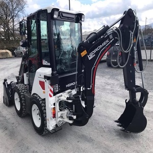 Hidromek Skid Steer Loader <b>Mini</b> Loader Backhoe Loader Used Diesel Engine PLC Controlled Heavy Duty High Operating Efficiency 1 - Product Image 5