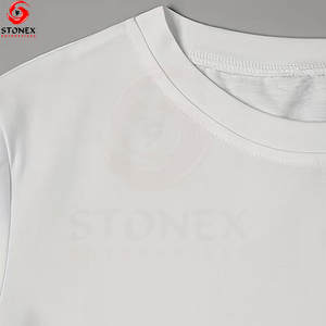 เสื้อยืดผู้หญิงคอกลมทรงหลวมโอเวอร์ไซส์ ดีไซน์สีสันตามสั่ง คุณภาพสูง แฟชั่นฤดูใบไม้ผลิ/ฤดูร้อน แขนเสื้อแบบดรอปโชว์เดอร์ - Product Image 4