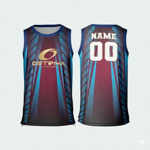 Fabricante Profesional de Camisetas de Baloncesto Transpirables para Hombre, Tallas Grandes, Sin Mangas, Logotipo Personalizado, Teñido Liso, Técnica 280g - Product Image 3