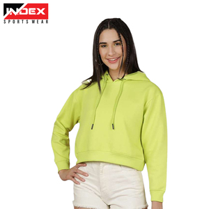 Sudadera con Capucha y Cremallera para Mujer, Marca INDEX SPORTSWEAR, Color Sólido, Informal, Manga Larga, Tejida, para Otoño - Product Image 3