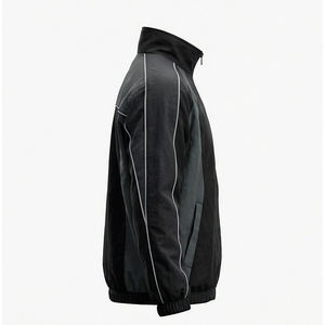 Veste imperméable à capuche pour homme OEM, style urbain décontracté, qualité Europe-Amérique, coupe-vent - Product Image 4