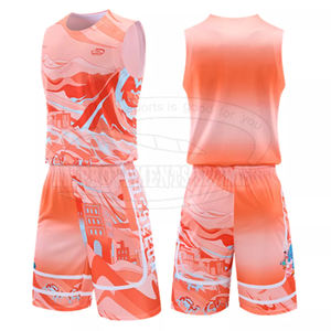 Logotipo personalizado hecho hombres ropa deportiva uniforme de baloncesto OEM personalizado secado rápido uniforme de baloncesto - Product Image 1