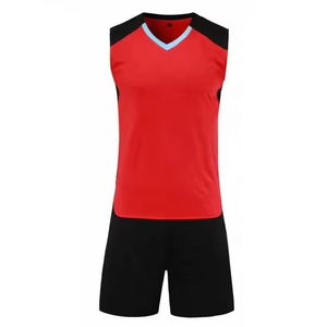 Uniforme de volley-ball respirant unisexe de marque Top Model, nouveau modèle OEM, uniforme d'extérieur à manches courtes pour hommes et femmes - Product Image 6