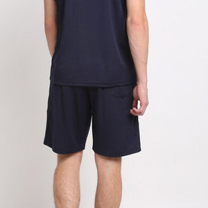 Ensemble T-shirt et short graphique personnalisé de haute qualité pour hommes, survêtement uni à taille élastique pour hommes, prix de gros - Product Image 4