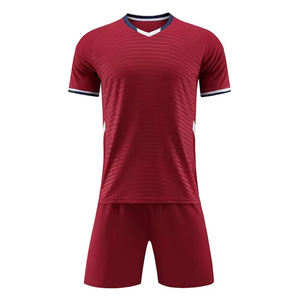 Tenue de club sportif professionnel, uniforme de football américain, léger et doux, 100% polyester imprimé, séchage rapide, manches courtes - Product Image 4
