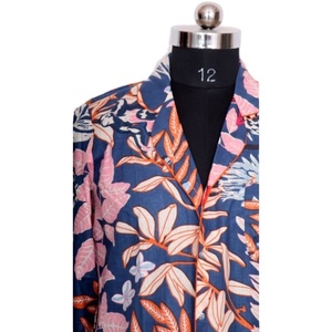 Robe longue en dentelle luxueuse, brise céleste, robe ethnique indienne en coton, midi, décontractée, naturelle, tissée, imprimé floral - Product Image 4