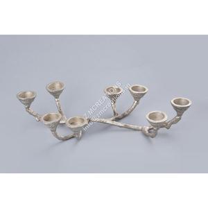 Support à bougies décoratif en métal à 8 bras pour les événements de Noël et de Pâques, décoration de table artisanale écologique, prix d'usine en gros - Product Image 1