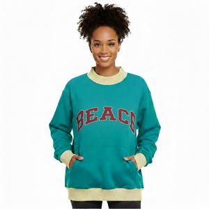 Conjunto Deportivo de 2 Piezas con Capucha para Mujer, Tejido de Alta Calidad, con Servicio OEM, Uso Diario Informal, Logotipo Frontal - Product Image 6